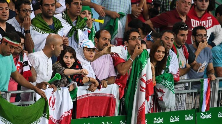 İran azarkeşləri dünya çempionatında komandalarını tribunadan dəstəkləyə bilməyəcəklər