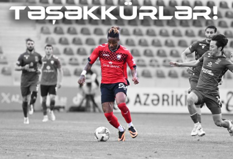 “Qəbələ” afrikalı futbolçu ilə yollarını ayırdı