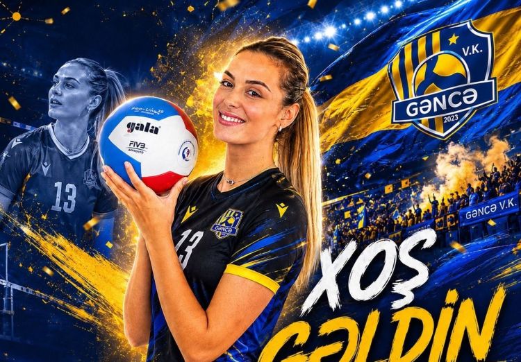"Gəncə" serbiyalı voleybolçu ilə gücləndi