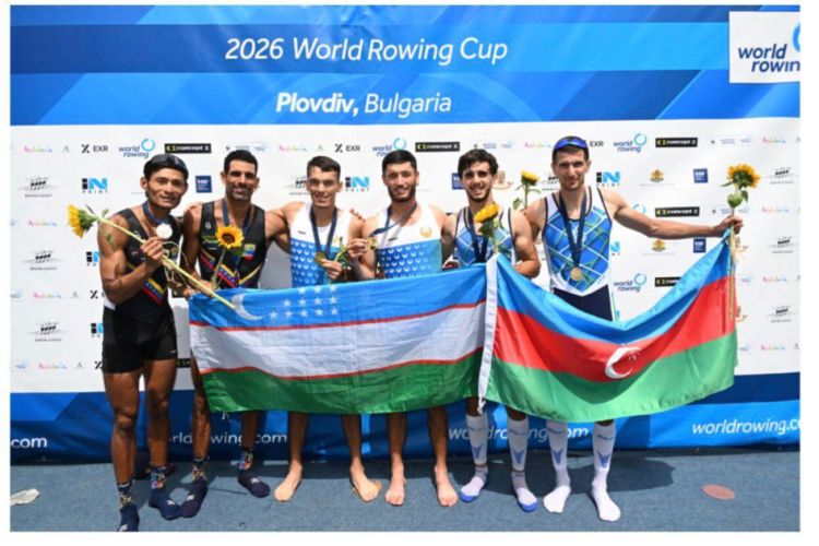 Azərbaycan avarçəkənləri Dünya Kubokunda bürünc medal qazandı
