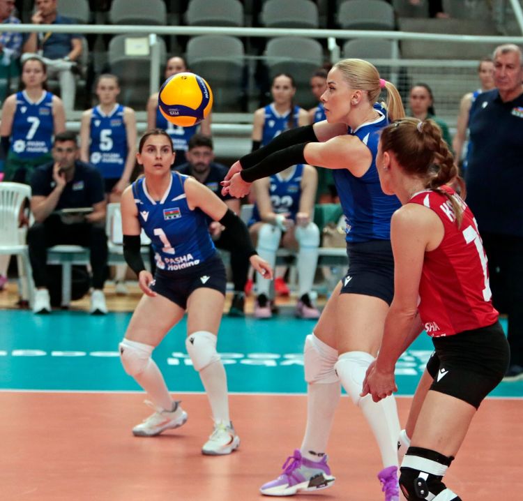 Voleybol millilərimiz Avropa Liqasında növbəti oyunlarını keçiriblər