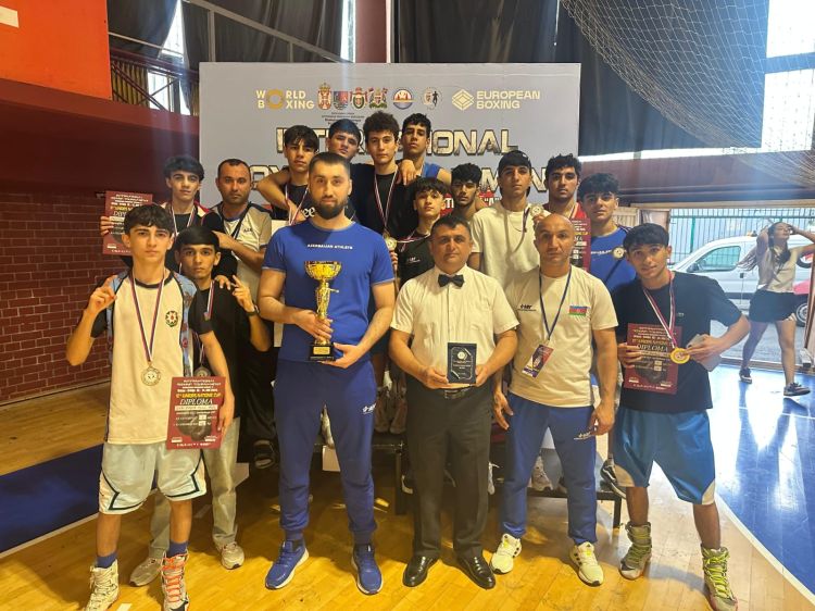 Azərbaycan boksçuları Serbiyada beynəlxalq turnirdə 13 medal qazanıblar