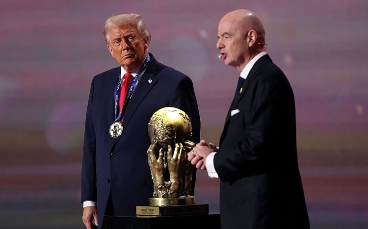 FIFA Trampa DÇ-2026-nın kubokunu təqdim etməyə icazə verəcək