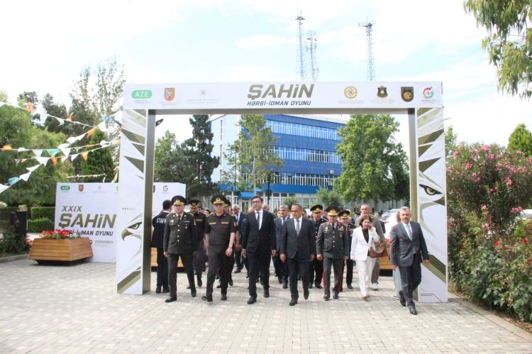 Goranboyda XXIX “Şahin” hərbi-idman oyununun final mərhələsinə start verilib