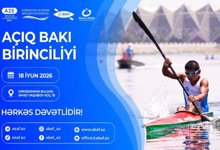 Bakıda avarçəkmə və kanoe üzrə açıq birincilik keçiriləcək