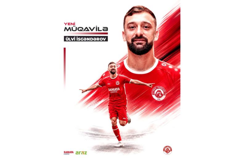 “Araz-Naxçıvan” Ülvi İsgəndərovla yeni müqavilə bağladı