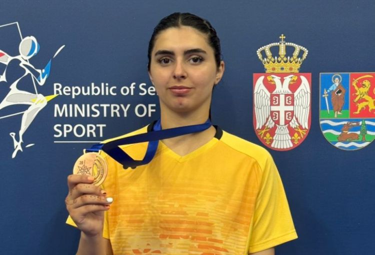Azərbaycan badmintonçusu Serbiyada bürünc medal qazandı