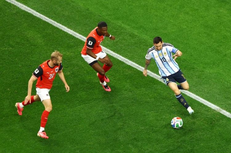 Argentina Avstriyanı məğlub etdi, Messi dubla imza atdı