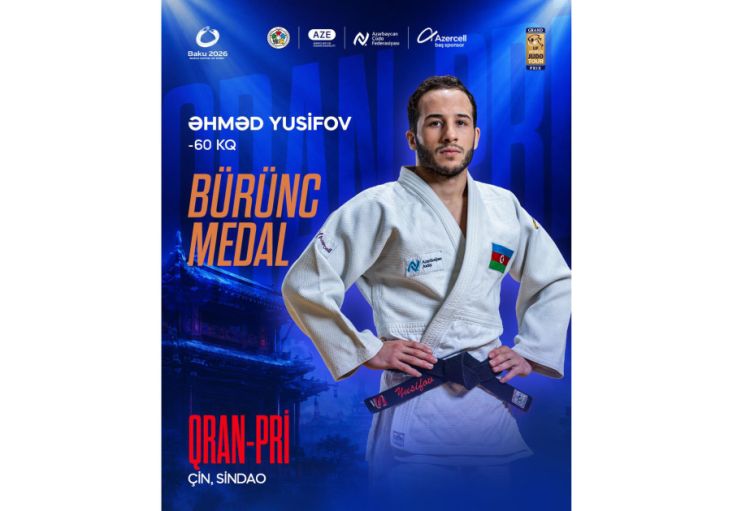 Azərbaycan cüdoçusundan Qran-Pridə ilk medal