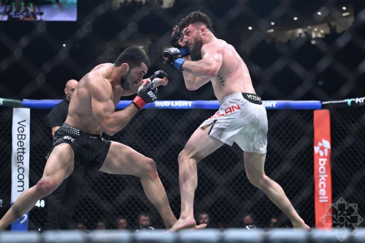 UFC Bakı: Fərman Həsənov Erik Nolanı məğlub etdi  - YENİLƏNİB