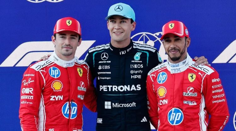  Rassel Avstriyada hamını qabaqladı, Verstappen qəzaya düşdü