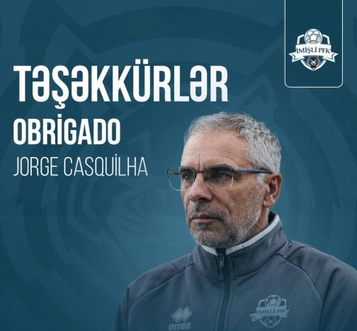 "İmişli" baş məşqçisi ilə yollarını ayırdı
