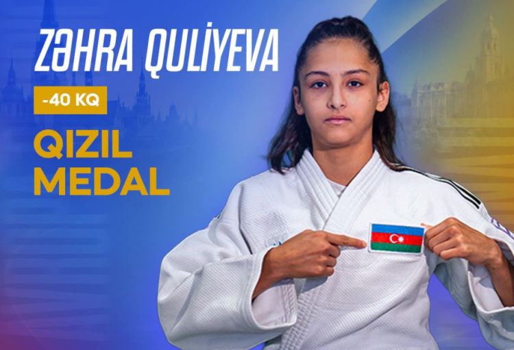 Azərbaycan cüdoçusu Avropa çempionu oldu