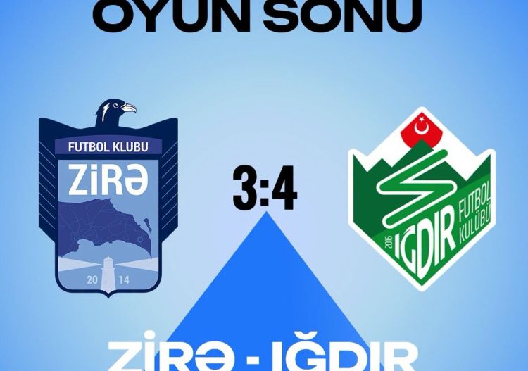 "Zirə" Boluda növbəti sınaqdan məğlub ayrıldı