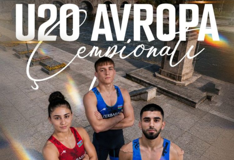 Azərbaycan U-20 Avropa çempionatında bu güləşçilərlə təmsil olunacaq