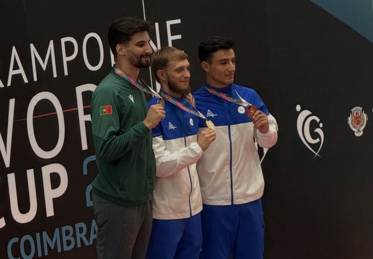 Azərbaycan gimnastları Koimbrada uğurlu nəticələrə imza atıblar