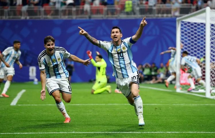 Argentina Misiri mübarizədən kənarlaşdıraraq 1/4 finala yüksəldi
