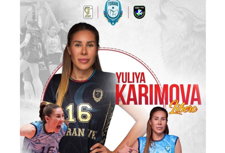 "Turan" millimizin voleybolçusu ilə müqaviləni uzatdı