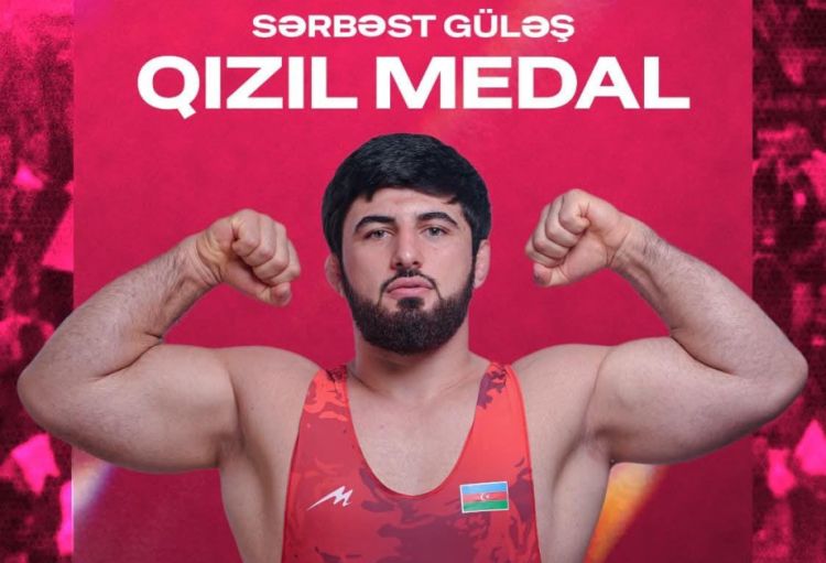 Azərbaycan güləşçisi U-20 Avropa çempionu oldu