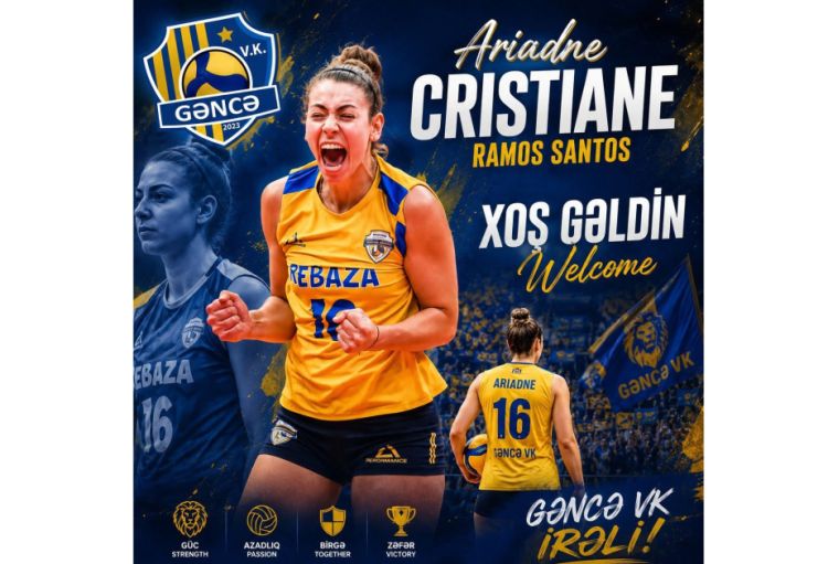 "Gəncə" braziliyalı voleybolçunu heyətinə qatdı