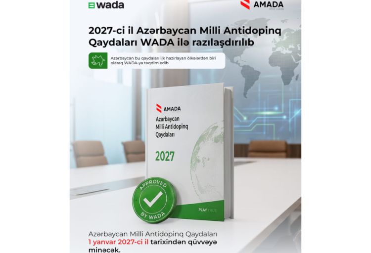 Azərbaycanda yeni antidopinq qaydaları 2027-ci ildən qüvvəyə minəcək