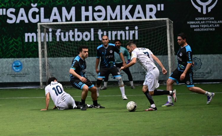 "Sağlam həmkar" minifutbol turnirinin qalibi müəyyənləşib