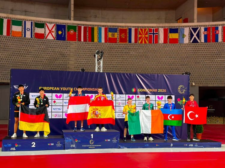 Onur Quluzadə Azərbaycan stolüstü tennisində tarix yazdı