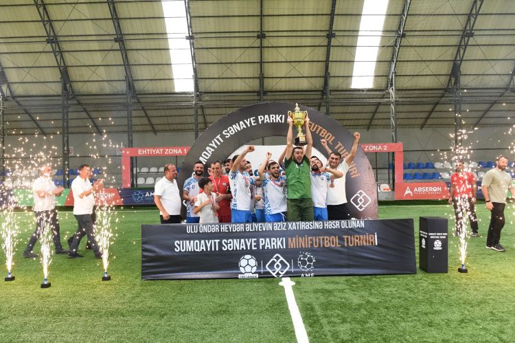 Heydər Əliyevin xatirəsinə həsr olunan minifutbol turniri başa çatdı