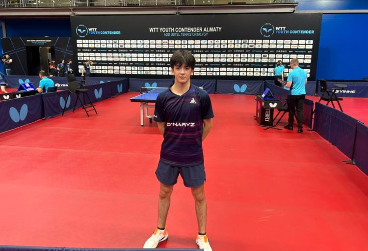 Onur Quluzadə "WTT Youth Contender" turnirində qüvvəsini sınayır