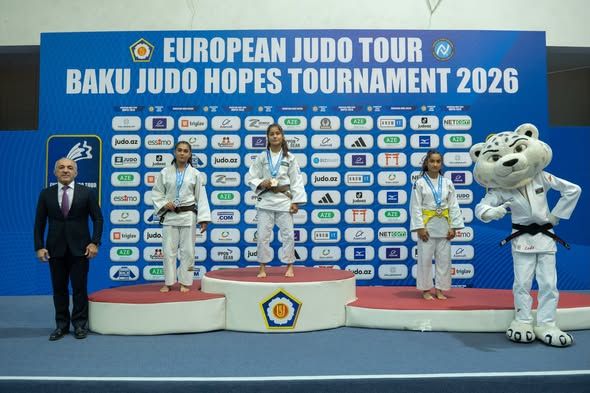 Avropa Cüdo Ümidləri Turnirində ilk medalçılar müəyyənləşdi