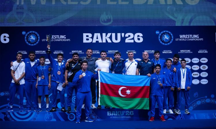 Azərbaycanın U-17 millisi dünya çempionatını 6 medalla başa vurdu