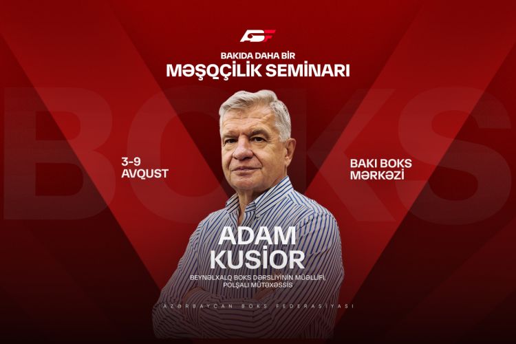 Adam Kusior azərbaycanlı gənc məşqçilərə seminar keçəcək