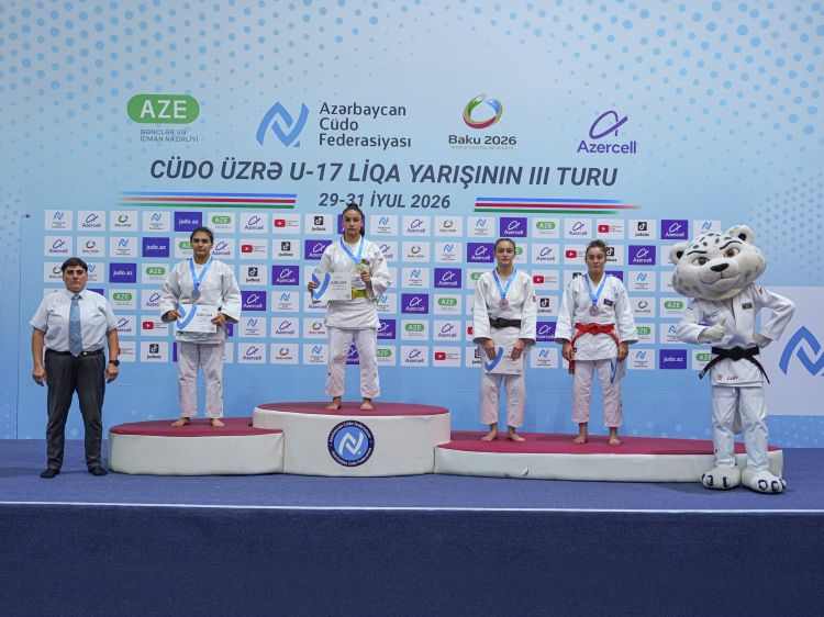 Cüdo üzrə U-17 yeniyetmələr arasında Liqa yarışının III turu yekunlaşıb