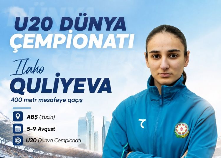 Azərbaycan atleti U-20 dünya çempionatında mübarizə aparacaq