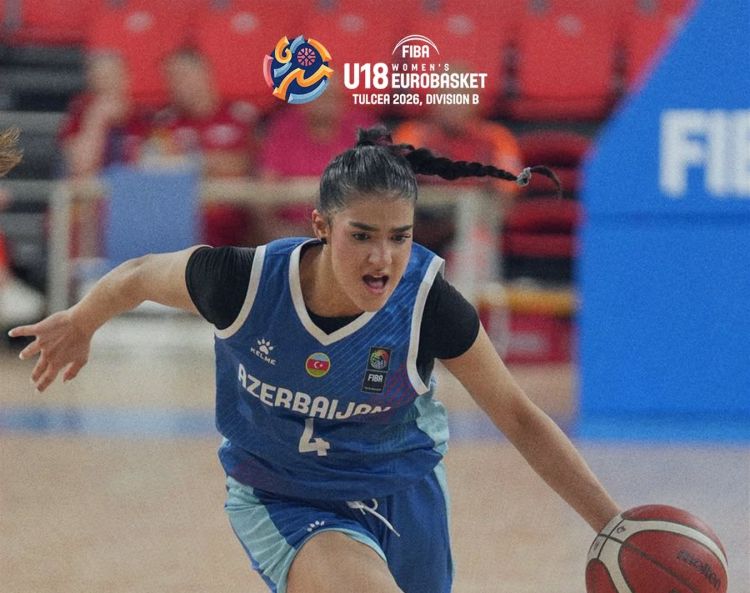 Azərbaycanın U-18 qız basketbol millisi Avropa çempionatında növbəti məğlubiyyətini aldı