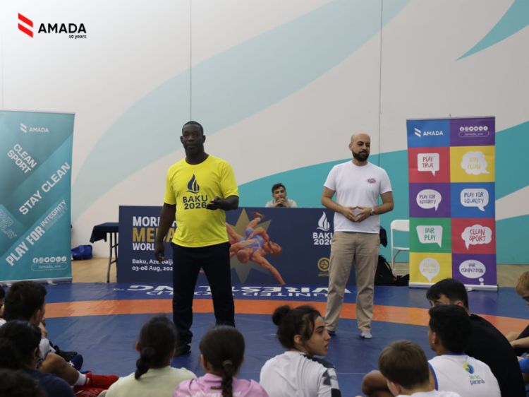 AMADA beynəlxalq güləş layihəsi çərçivəsində seminar keçirdi