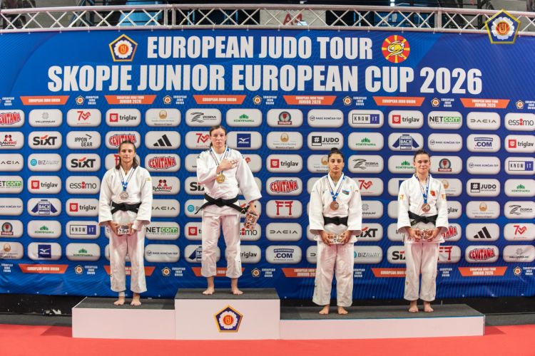 Azərbaycan cüdoçusu Avropa Kubokunda bürünc medal qazanıb