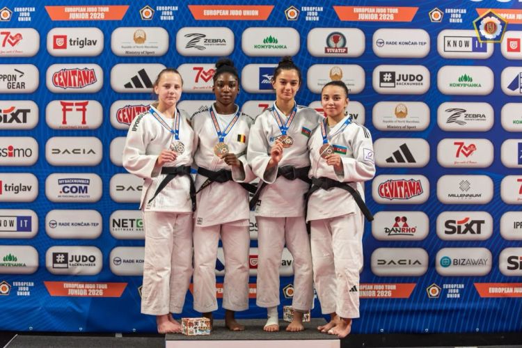 Azərbaycan cüdoçuları Avropa Kubokunda 7 medal qazandılar