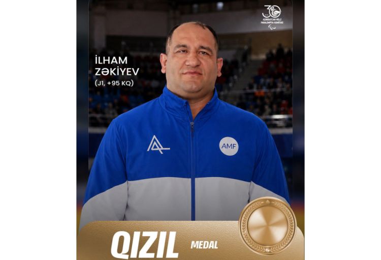 İlham Zəkiyev 10-cu dəfə Avropa çempionu oldu