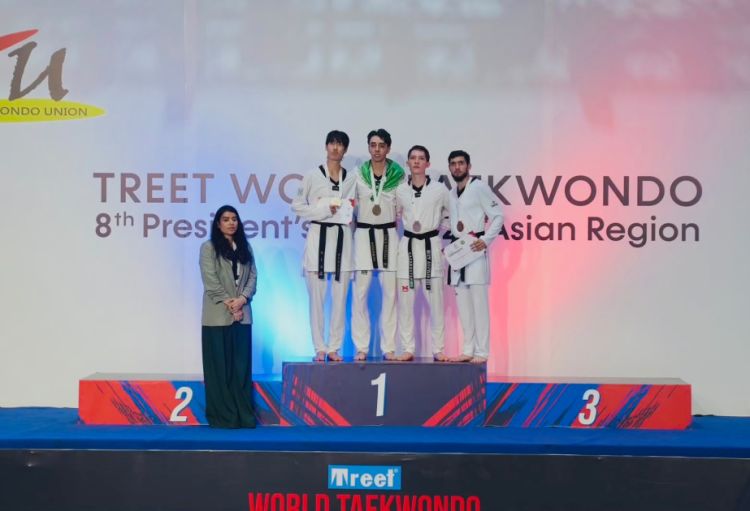 Qaşim Maqomedov Asiya Regionu üzrə Prezident Kubokunda medal qazandı