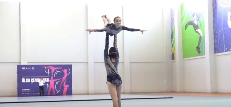 Yardımlıda akrobatika və aerobika gimnastikası üzrə ölkə çempionatları keçirilib