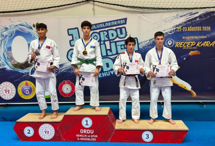 Azərbaycan cüdoçuları Türkiyədə 4 medal qazandılar