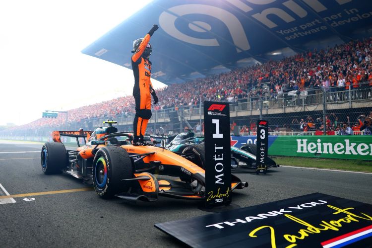 Lando Norris Niderland Qran-prisinin qalibi oldu