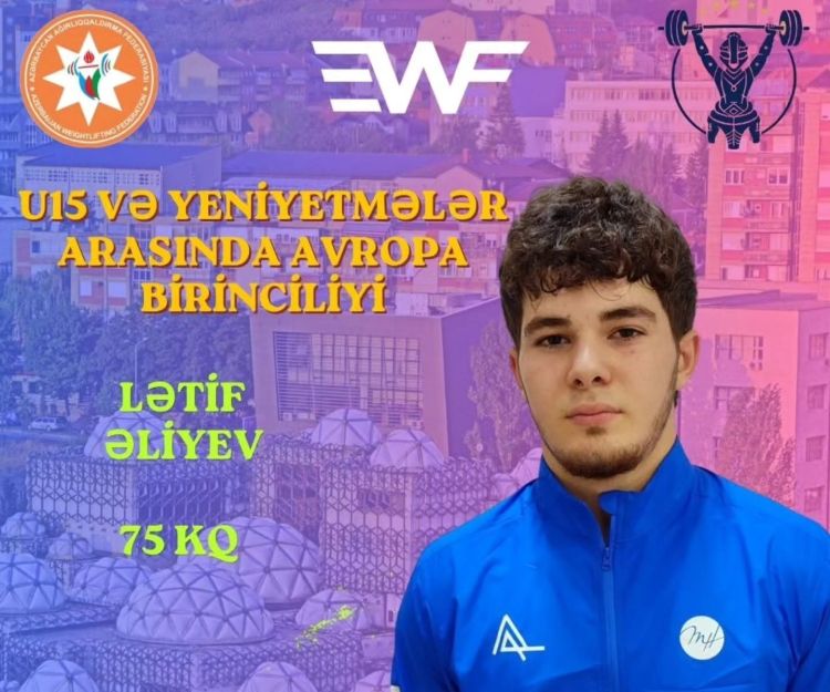 Azərbaycan ağırlıqqaldıranları Avropa birinciliyində ilk altılıqda