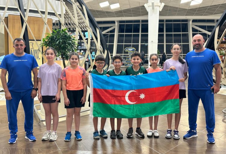 Azərbaycanın stolüstü tennisçiləri Fransada “Kiçik Avropa çempionatı”nda mübarizə aparacaqlar