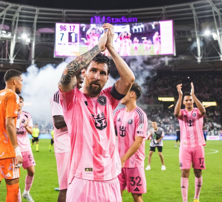 Lionel Messi MLS-də bombardirlər yarışında liderliyə yüksəlib