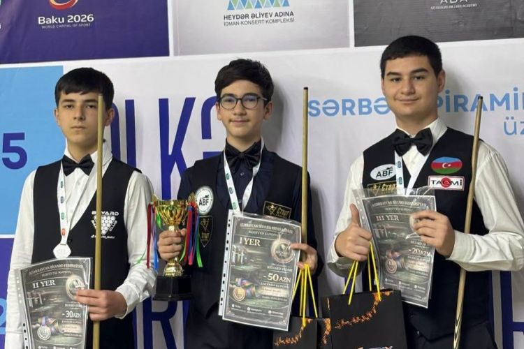 Sərbəst Piramida üzrə U-15 və U-21 ölkə birinciliklərinin qalibləri müəyyənləşdi