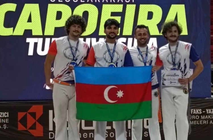 Azərbaycan idmançıları Türkiyədə kapoeyra üzrə 6 medal qazandılar