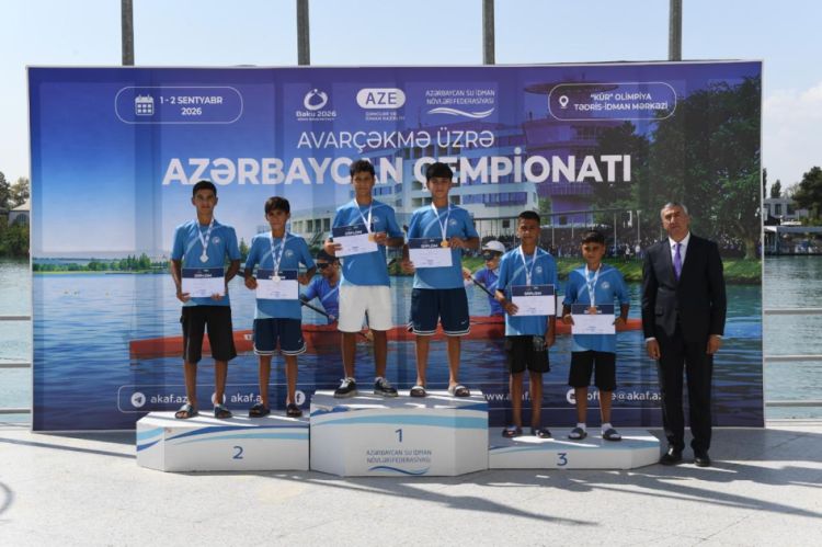 Avarçəkmə və kanoe üzrə Azərbaycan çempionatına yekun vuruldu