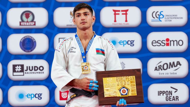 Azərbaycan cüdoçuları Avropa çempionatında iki qızıl medal qazandılar